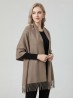 Cashmere Cape W/ Rhinestones